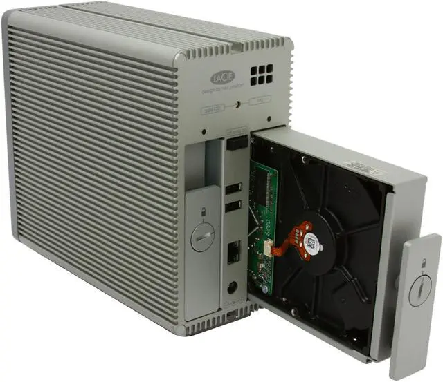 Alt view image 11 of 14 - LACIE 301257U 1TB 2big Network (2-disk RAID)