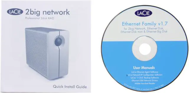 Alt view image 13 of 14 - LACIE 301257U 1TB 2big Network (2-disk RAID)