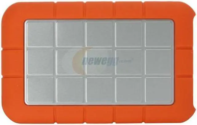 Alt view image 2 of 6 - LaCie Rugged ALL-Terrain 250GB USB 2.0 2.5" External Hard Drive 301290