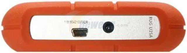Alt view image 3 of 6 - LaCie Rugged ALL-Terrain 250GB USB 2.0 2.5" External Hard Drive 301290