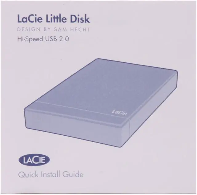 Alt view image 8 of 9 - LaCie Design by Sam Hecht 320GB USB 2.0 2.5" External Hard Drive 301829