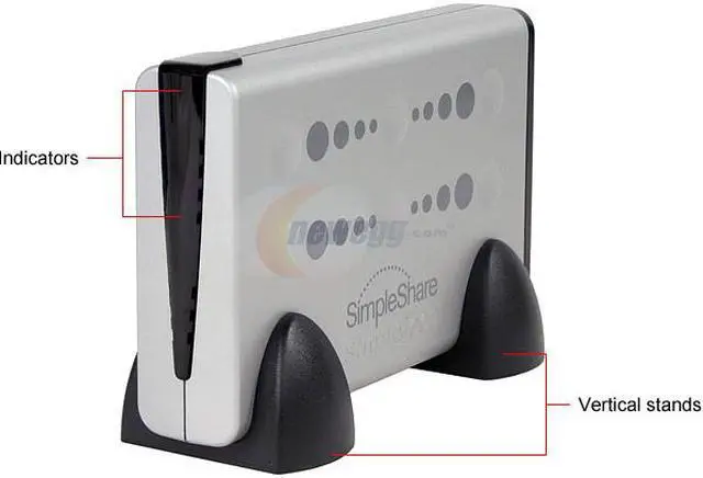 Alt view image 2 of 6 - SimpleTech STI-NAS/250 250GB SimpleShare Network Attached Storage