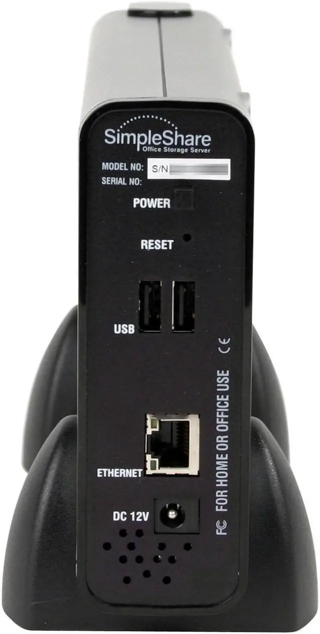 Alt view image 4 of 6 - SimpleTech STI-NAS/250 250GB SimpleShare Network Attached Storage
