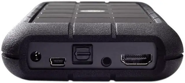 Alt view image 5 of 7 - LaCie LaCinema Rugged 320GB USB 2.0 2.5" Multimedia Hard Drive 301460KUA