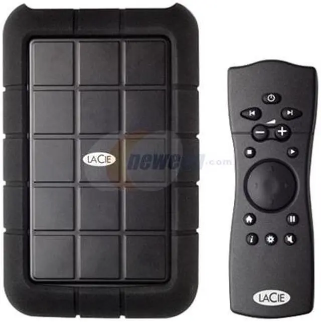 Alt view image 2 of 7 - LaCie LaCinema Rugged 320GB USB 2.0 2.5" Multimedia Hard Drive 301460KUA