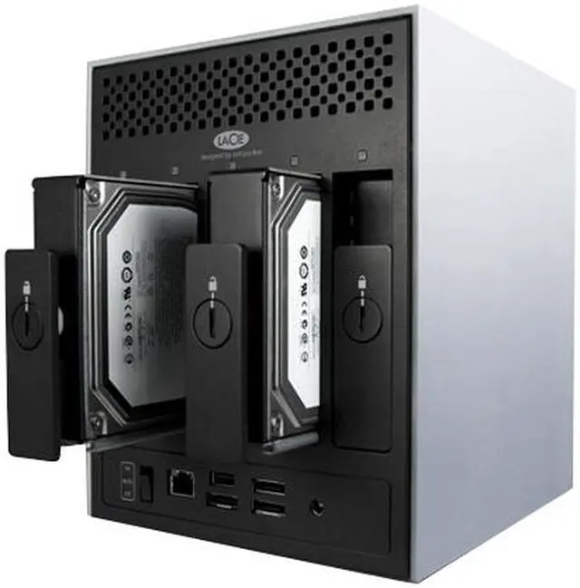 Alt view image 5 of 6 - LACIE 301354U 2.5TB Network Storage