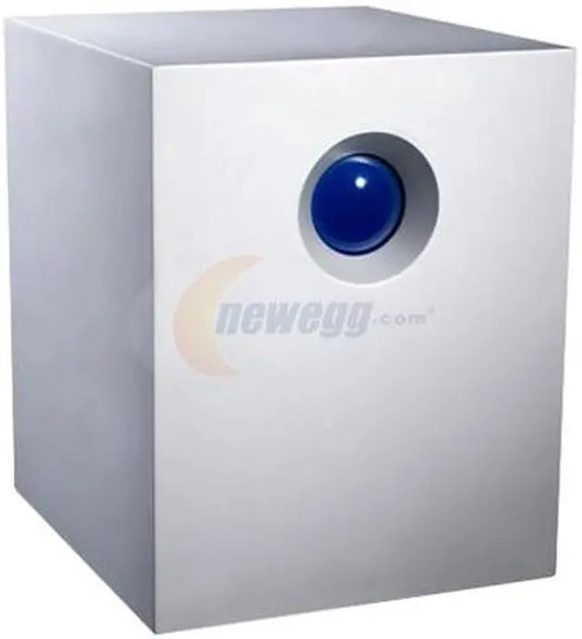 Alt view image 3 of 5 - LaCie 4big Quadra 6TB USB 2.0 / Firewire400 / Firewire800 / eSATA 3.5" External Hard Drive 301434U