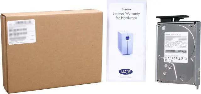 Alt view image 6 of 6 - LaCie 301364 1TB 3.5" 4big Quadra Spare Drive