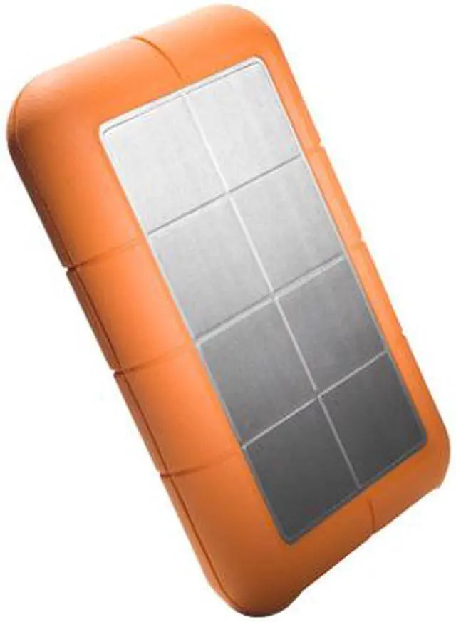 Alt view image 2 of 3 - LaCie Rugged XL 1TB USB 2.0 / eSATA External Hard Drive 301848U