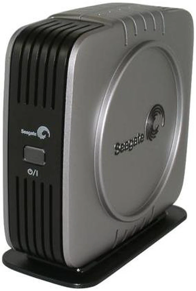 Alt view image 2 of 2 - Seagate Pushbutton Backup 200GB USB 2.0 / Firewire400 3.5" External Hard Drive ST3200823A-RK
