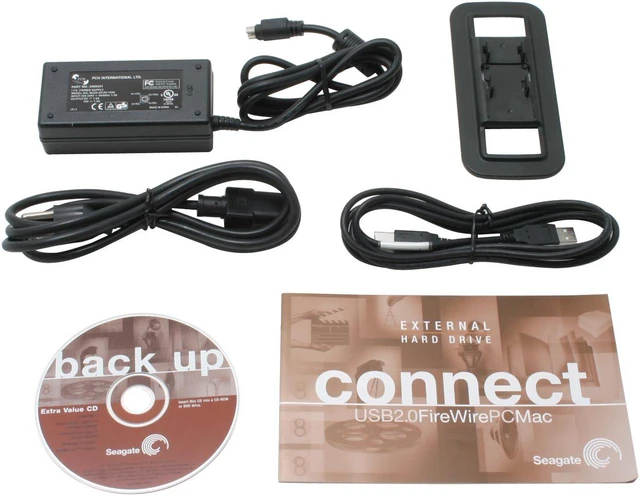 Alt view image 2 of 3 - Seagate BounceBack Express 120GB USB 2.0 External Hard Drive ST3120027A-RK