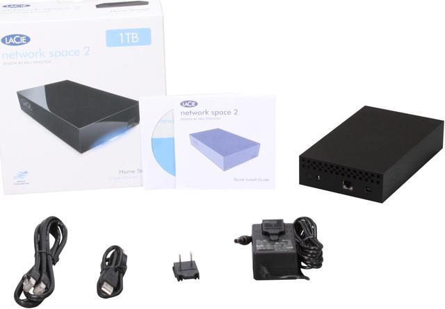 Alt view image 5 of 5 - LACIE 301515KUA 1TB Network Space 2 Easy Home Network Storage