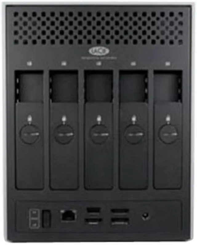 Alt view image 3 of 6 - LaCie 4big Quadra 8TB USB 2.0 / Firewire400 / Firewire800 / eSATA 3.5" External Hard Drive 301435U