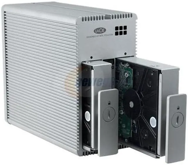 Alt view image 4 of 4 - LACIE 301508U 3TB 2big Network 2 Professional 2-Bay RAID Server
