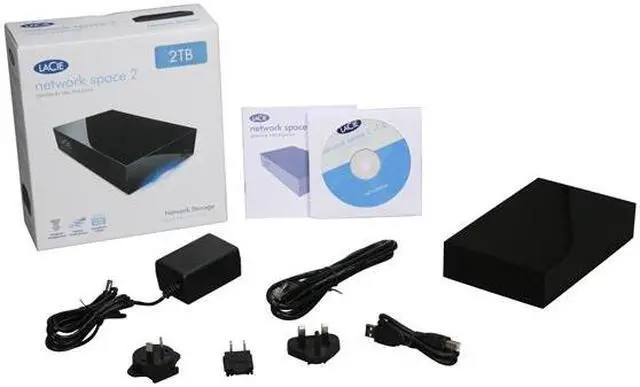 Alt view image 4 of 4 - LACIE 301516KUA 2TB Network Space V2