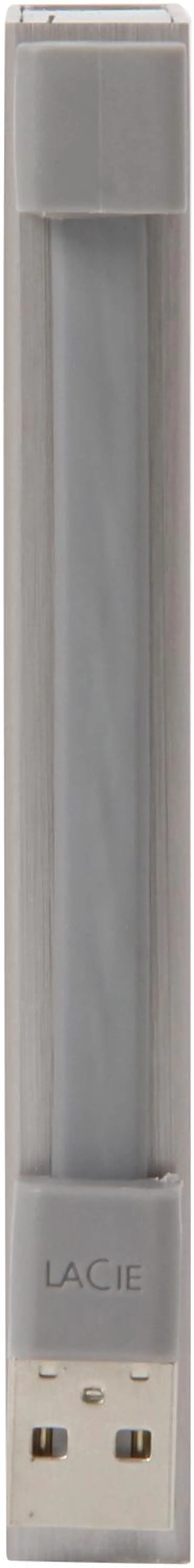 Alt view image 3 of 4 - LaCie Rikiki Go 500GB USB 2.0 2.5" Portable External Hard Drive 301939 Silver