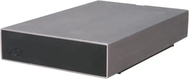 Main image of LaCie Minimus 2TB USB 3.0 External Hard Drive 301967 Aluminum