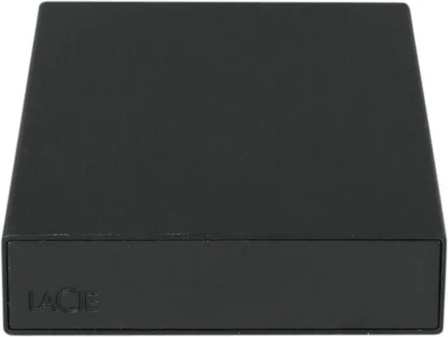 Alt view image 2 of 6 - LaCie Rikiki 1TB USB 3.0 External Hard Drive 301952 Black