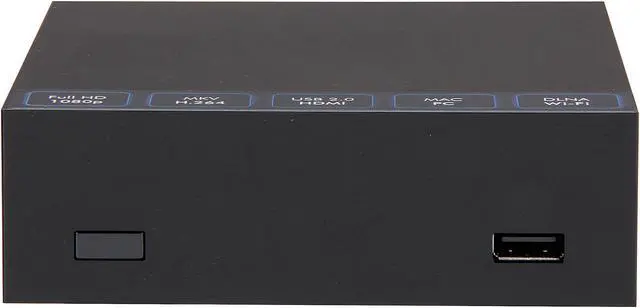 Alt view image 3 of 6 - LaCie LaCinema Mini HD 1TB Wi-Fi High Definition Media Center 301564KUA Black
