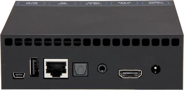 Alt view image 5 of 6 - LaCie LaCinema Mini HD 1TB Wi-Fi High Definition Media Center 301564KUA Black