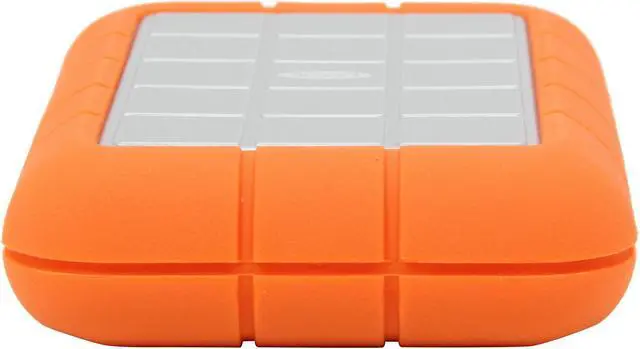 Alt view image 5 of 6 - LaCie Rugged Triple USB 3.0 500GB 2.5" Orange External Hard Drive