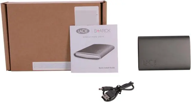 Alt view image 5 of 5 - LaCie Starck 500GB USB 2.0 Mobile Hard Drive 301892-R