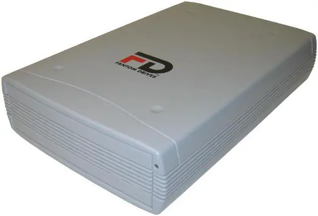 Alt view image 2 of 4 - Fantom Drives Premier Slim 200GB USB 2.0 3.5" External Hard Drive FDU200