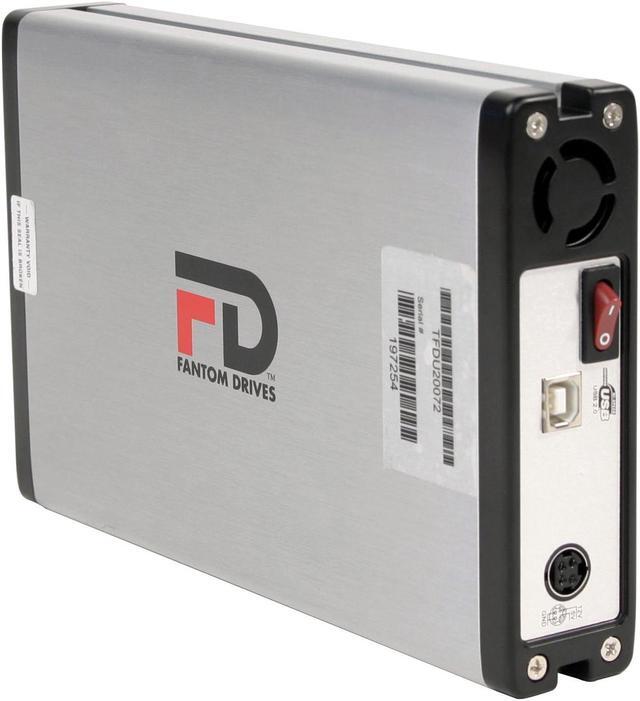 Alt view image 6 of 6 - Fantom Drives Titanium 200GB USB 2.0 3.5" External Hard Drive TFDU20072