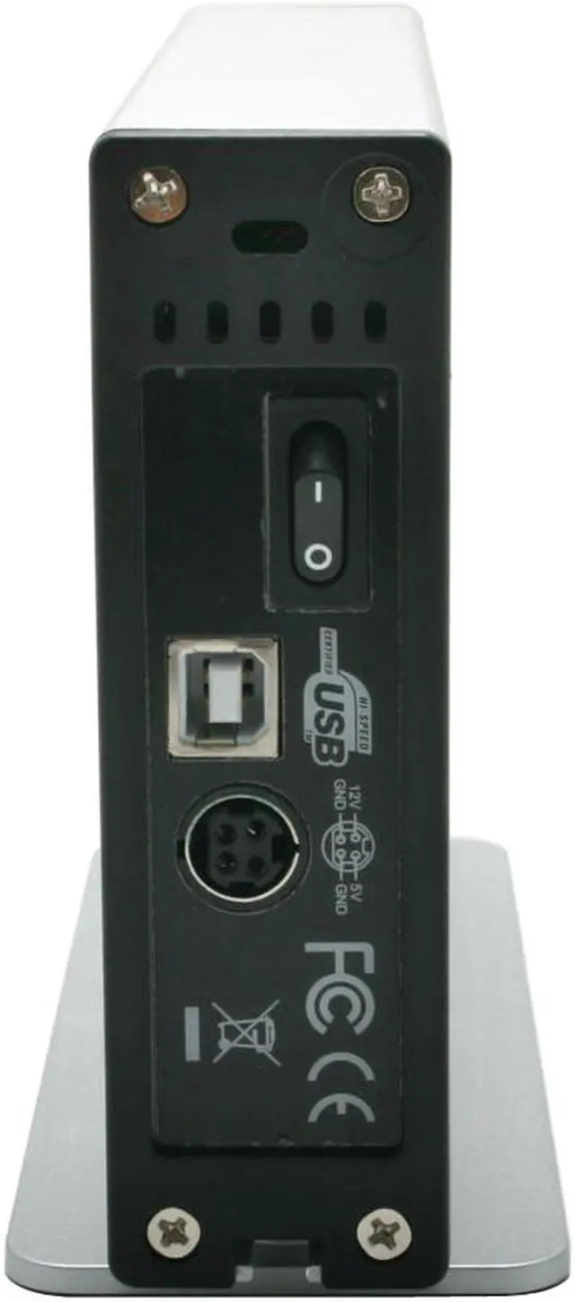 Alt view image 4 of 6 - Fantom Drives Titanium 250GB USB 2.0 3.5" External Hard Drive TFDU25072