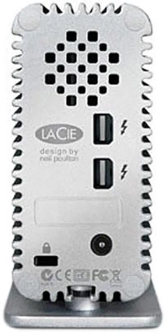 Alt view image 3 of 4 - LACIE Little Big Disk Thunderbolt Series 240GB 2 x Thunderbolt 10Gbits Mac Storage (SSD) Model 9000243