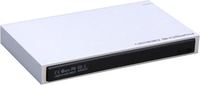 Alt view image 6 of 9 - LACIE 1TB USB 3.0 Porsche Design Mobile Drive for Mac Model LAC9000293