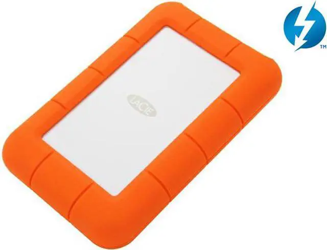 Main image of LaCie External Hard Drive Orange Model 9000294