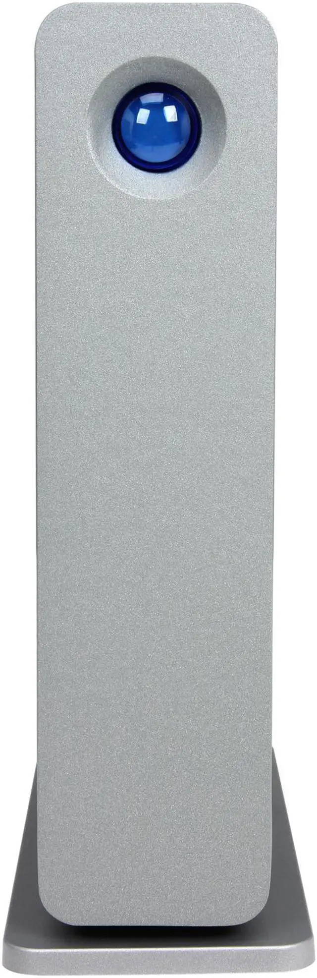 Alt view image 2 of 5 - LaCie d2 3TB USB 3.0 / Thunderbolt External Hard Drive 9000353 Silver