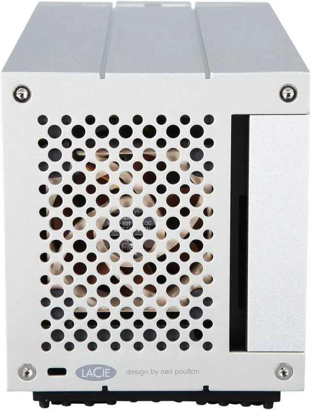 Alt view image 4 of 6 - LaCie 2big Thunderbolt 2 12TB USB 3.0 / 2 x Thunderbolt 2 Professional Dual-Disk Hardware RAID External Hard Drive LAC9000473U
