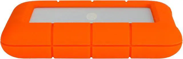 Alt view image 7 of 7 - LaCie 4TB Rugged Mini External Hard Drive USB 3.0 Model LAC9000633 Orange, Drop Shock Dust Rain Resistant Shuttle Drive, For Mac And PC Computer Desktop and Laptop, Orange