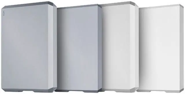 Alt view image 7 of 8 - LaCie Mobile Drive 2TB External Hard Drive HDD - Moon Silver USB-C USB 3.0, for Mac and PC Computer Desktop Workstation Laptop (STHG2000400)