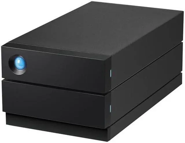 Alt view image 3 of 8 - LaCie 2big RAID 36TB USB-C External Hard Drive STHJ36000800 Black
