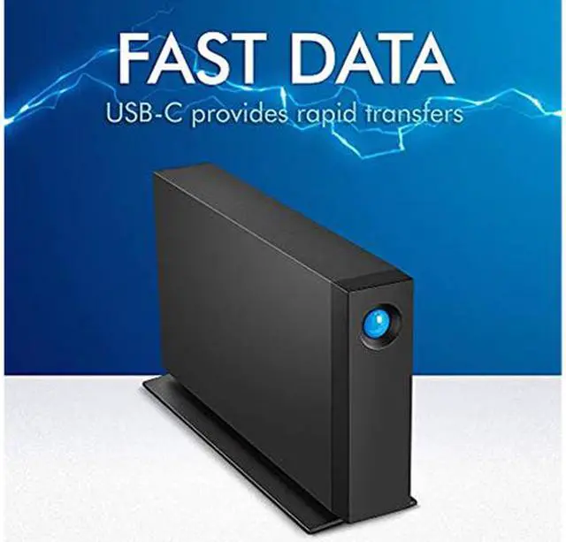 Alt view image 7 of 11 - LaCie d2 Professional 18TB USB 3.1 Gen 2 External Hard Drive STHA18000800 Black