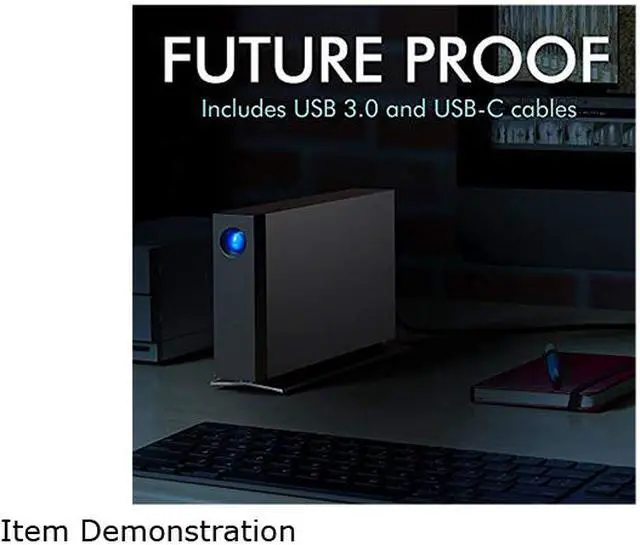 Alt view image 8 of 11 - LaCie d2 Professional 18TB USB 3.1 Gen 2 External Hard Drive STHA18000800 Black