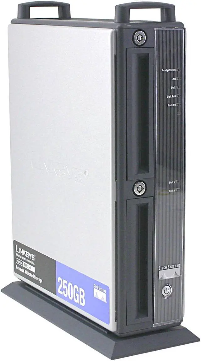 Main image of LINKSYS EFG250 250GB EtherFast Network Attached Storage with PrintServer