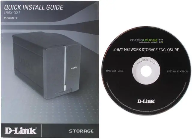 Alt view image 7 of 8 - D-Link DNS-321 Diskless System 2-Bay Network Storage Enclosure