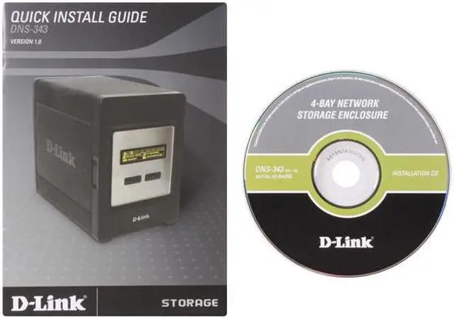Alt view image 7 of 8 - D-Link DNS-343 Diskless System 4-Bay Network Storage Enclosure