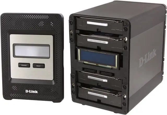 Alt view image 8 of 9 - D-Link DNS-343-4TB 4TB (4x1TB) ShareCenter 4-Bay Network Storage Device