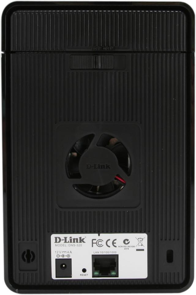 Alt view image 4 of 5 - D-Link DNS-320 ShareCenter 2-Bay Network Storage device