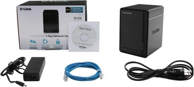 Alt view image 5 of 5 - D-Link DNS-320 ShareCenter 2-Bay Network Storage device