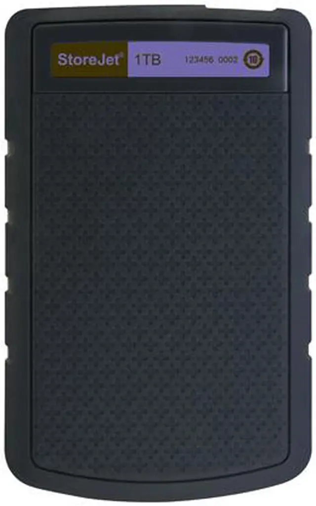 Alt view image 5 of 6 - Transcend 1TB StoreJet 25H3 Military-grade Shock Resistance Portable External Hard Drive USB 3.0 Model TS1TSJ25H3P Purple