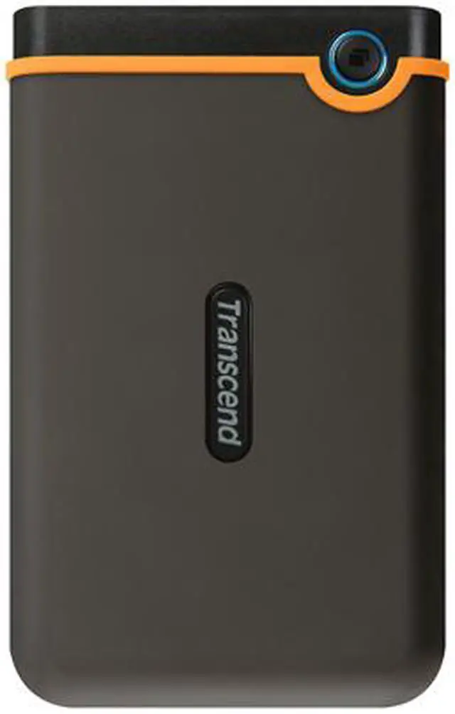 Alt view image 3 of 5 - Transcend 750GB StoreJet External Hard Drive USB 2.0 Model 25M2 Black