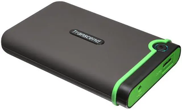Main image of Transcend 750GB StoreJet External Hard Drive USB 3.0 Model 25M3 Black