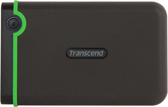 Alt view image 3 of 6 - Transcend 1TB StoreJet 25M3 Military-grade Shock Resistance Portable External Hard Drive USB 3.0 Model TS1TSJ25M3 Iron Gray