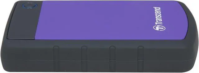 Alt view image 4 of 6 - Transcend 2TB StoreJet 25H3 Military-grade Shock Resistance Portable External Hard Drive USB 3.0 Model TS2TSJ25H3P Purple